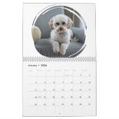 ギフトおもしろいクラップする犬 カレンダー (1月 2026)