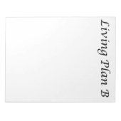 ギフトおもしろいノートパッユニークトギフトアイディアオフィスのジョーク ノートパッド (正面)