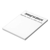 ギフトおもしろいノートパッユニークドユーモアのオフィスのギフトアイディア ノートパッド (回転)