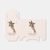 ギフトおもしろいボックスよくはしゃぐギリン – カスタム文字 フェイバーボックス (折り畳みなし)