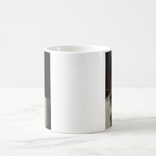 ギフトおもしろいラナローデスかわいいラブメンズ コーヒーマグカップ (中央)