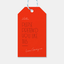 ギフトおもしろいラベル ギフトタグ