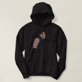 ギフトおもしろいルークスワンヴィンテージ90ズティー パーカ (デザイン正面)