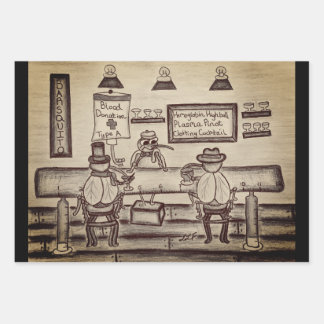 ギフトおもしろい包装紙 ラッピングペーパーシート