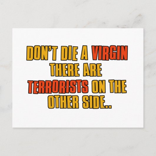 ギフトおもしろい品 ポストカード (正面)