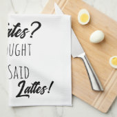 ギフトおもしろい,ピラティス,コーヒー,友人ギフト キッチンタオル (四つ折り)