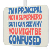 ギフトおもしろい「私は魔術師ではなく校長だ… カーエアーフレッシュナー (左)