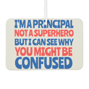 ギフトおもしろい「私は魔術師ではなく校長だ… カーエアーフレッシュナー