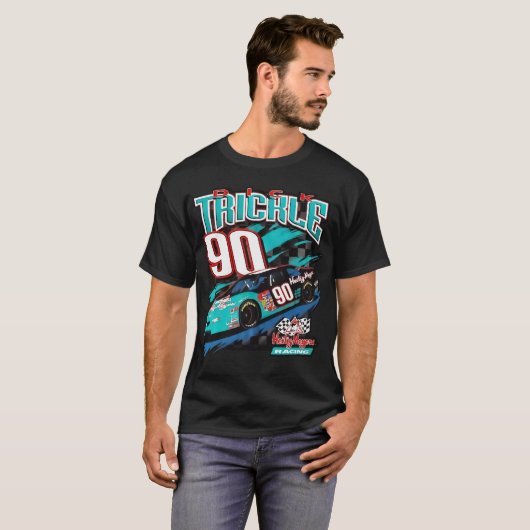 ギフトおもしろいXfinityナスカーシリーズレトロ波 Tシャツ (正面フル)