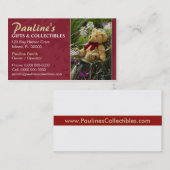 ギフトおよび収集品の店の名刺 名刺 (正面/裏面)