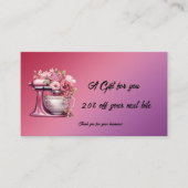 ギフトお前。次の一口から20%!割引カード 割引カード (正面)