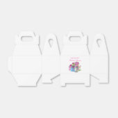 ギフトお洒落シャンパンバラブライダルシャワー フェイバーボックス (折り畳みなし)