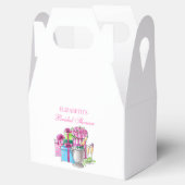 ギフトお洒落シャンパンバラブライダルシャワー フェイバーボックス (オープン)