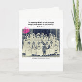 ギフトがあるとき、それを…共有して下さい サンキューカード (正面)