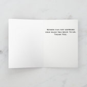 ギフトがあるとき、それを…共有して下さい サンキューカード (内部)