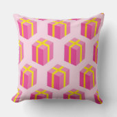 ギフトが付いている背景 クッション (正面)