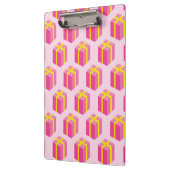 ギフトが付いている背景 クリップボード (左)