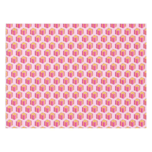 ギフトが付いている背景 テーブルクロス (正面(横))