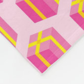 ギフトが付いている背景 フリースブランケット (角)