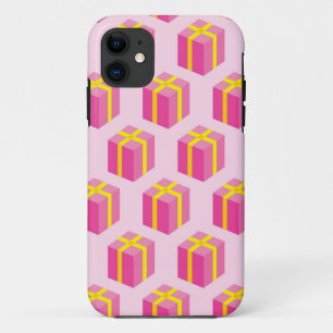 ギフトが付いている背景 iPhone 11 ケース