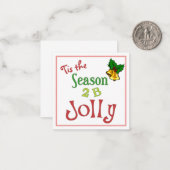 ギフトすてきカード2.5x2.5 ノートカード (正面/裏面インサイチュ)