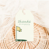 ギフトでスイングしてくれてありがとうラベル ギフトタグ