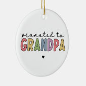 ギフトとしておじいちゃんニューおじいちゃんに昇進 セラミックオーナメント (右)