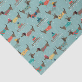 ギフトとそりパターン付きホリデーダックスシャンド 薄葉紙 (詳細)