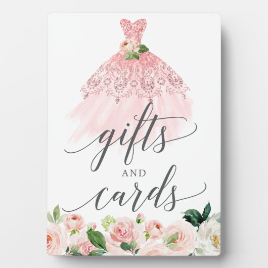 ギフトとカードキンセアニェラ誕生日パーティー署名Pl フォトプラーク (正面)