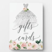 ギフトとカードキンセアニェラ誕生日パーティー署名Pl フォトプラーク (正面)