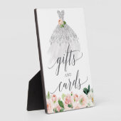 ギフトとカードキンセアニェラ誕生日パーティー署名Pl フォトプラーク (側面)