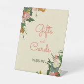 ギフトとカード 台座サイン (正面)