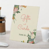 ギフトとカード 台座サイン (インサイチュ)