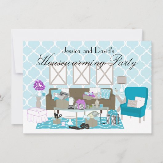 ギフトのある素敵なお部屋 招待状 (正面)