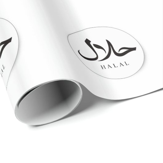 ギフトのためのイスラム教のイスラム教のHalal包装紙 ラッピングペーパー (ロールコーナー)