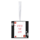 ギフトのオーナメント キューブオーナメント (右)