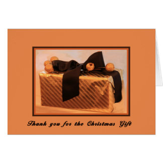 ギフトのクリスマスサンキューカード