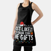 ギフトのクリスマスホリに色を付ける可能性が最も高い エプロン (インサイチュ)