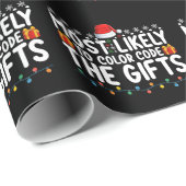 ギフトのクリスマスホリに色を付ける可能性が最も高い ラッピングペーパー (ロールコーナー)