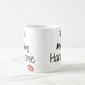 ギフトのボーイフレンド-おはようのハンサムなマグ コーヒーマグカップ (中央)