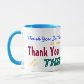 ギフトのマグありがとう マグカップ (左)