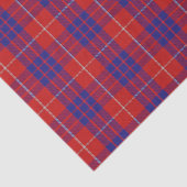 ギフトの一族のハミルトンスコットランドのタータンチェック 薄葉紙 (詳細)