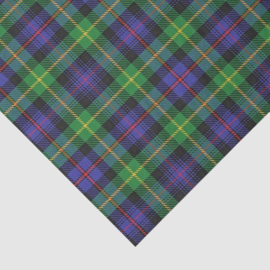 ギフトの一族のFarquharsonのスコットランドのタータンチェック 薄葉紙 (詳細)