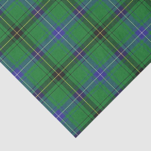 ギフトの一族のHendersonのスコットランドのタータンチェック 薄葉紙 (詳細)