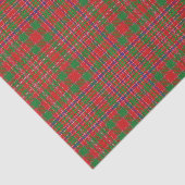 ギフトの一族のMacAlisterのスコットランドのタータンチェック 薄葉紙 (詳細)