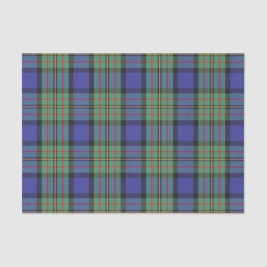 ギフトの一族のMacLarenのスコットランドのタータンチェック 薄葉紙 (正面)