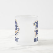 ギフトの世界のベストの聴覚学者 フロストグラスマグカップ (中央)