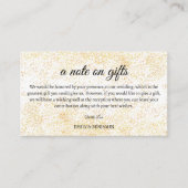 ギフトの囲い結婚カードのメモ エンクロージャーカード (正面)