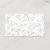 ギフトの囲い結婚カードのメモ エンクロージャーカード (裏面)