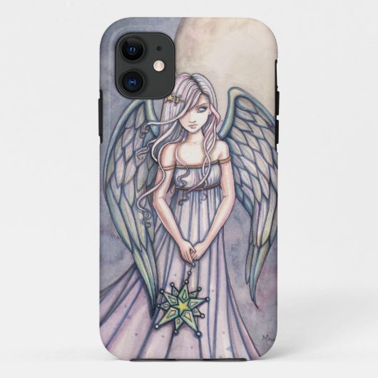 ギフトの天使 ファンタジーアート iPhone 5 カバー (裏面)